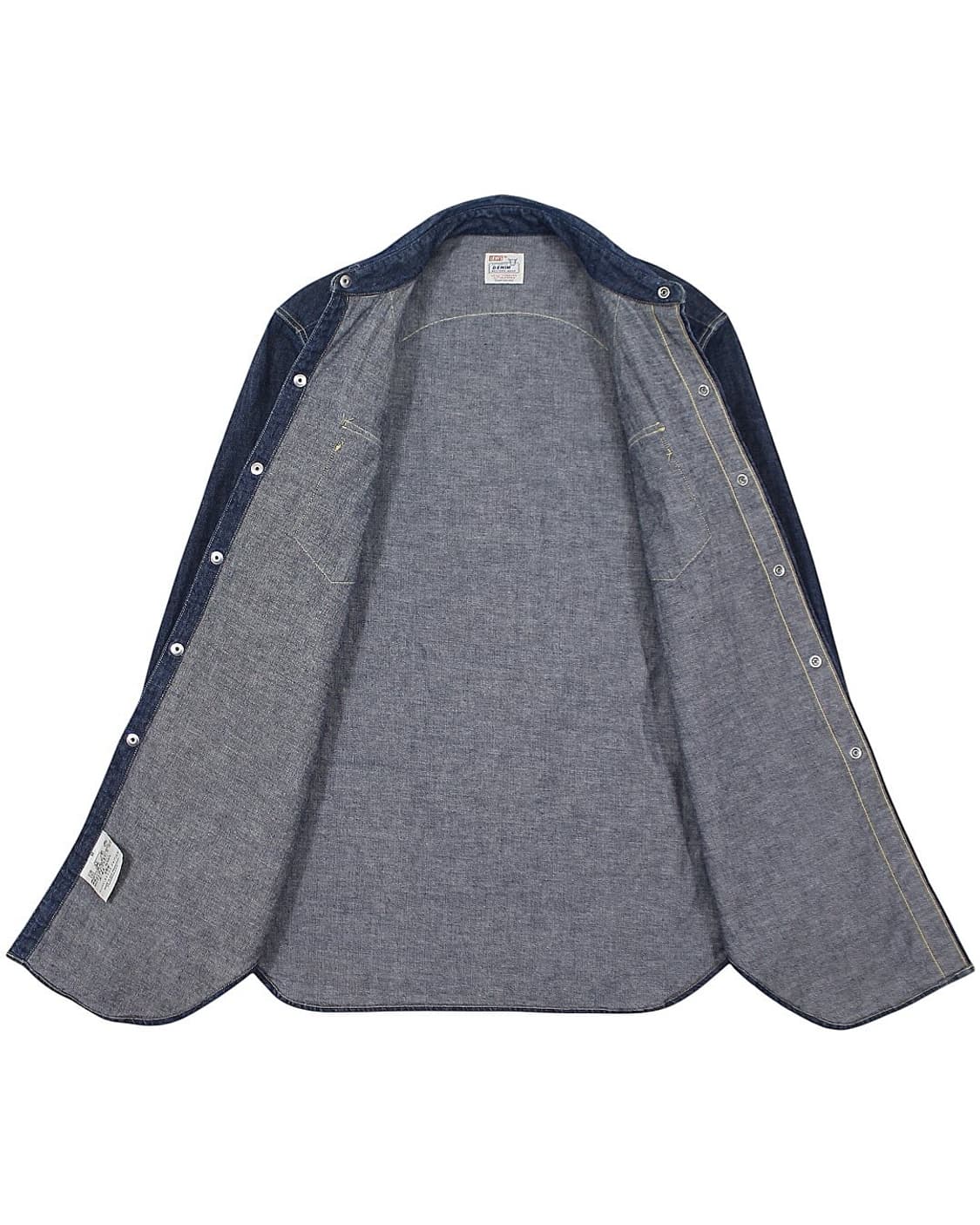 LVC 1950s 숏혼 소투스 웨스턴 데님 셔츠 빅E 리바이스 발렌시아 상품이미지3