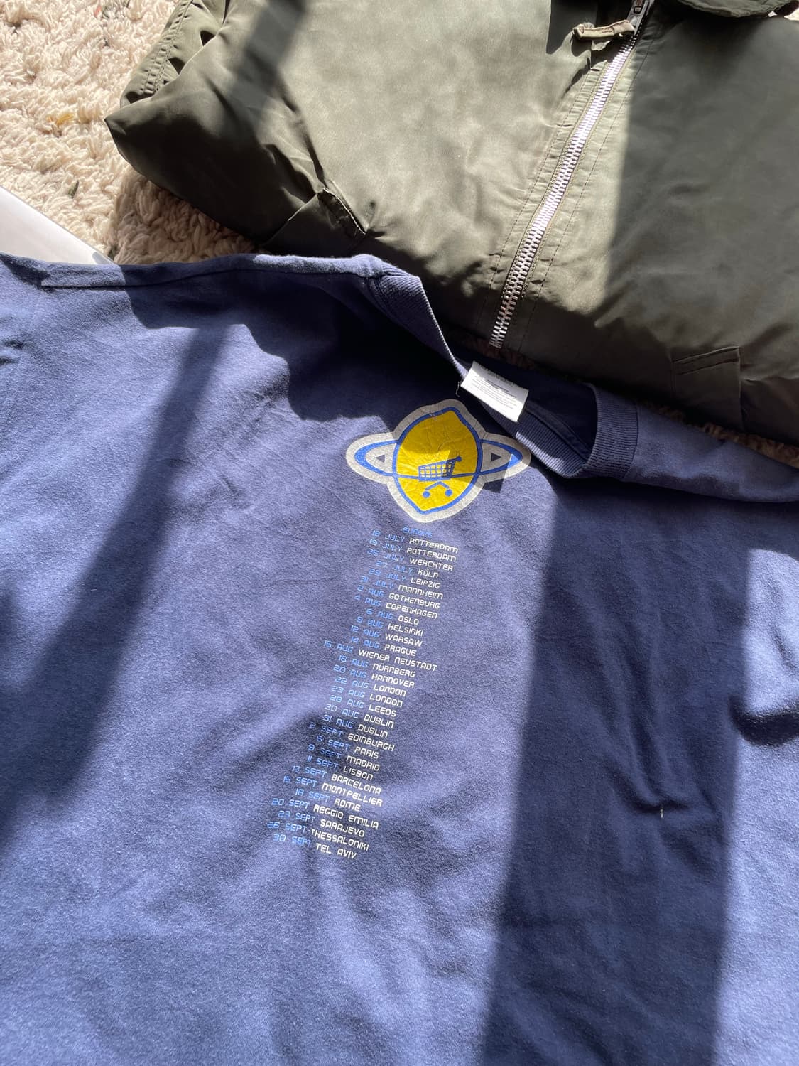 90s U2 팝 마트 월드투어 티셔츠 상품이미지2