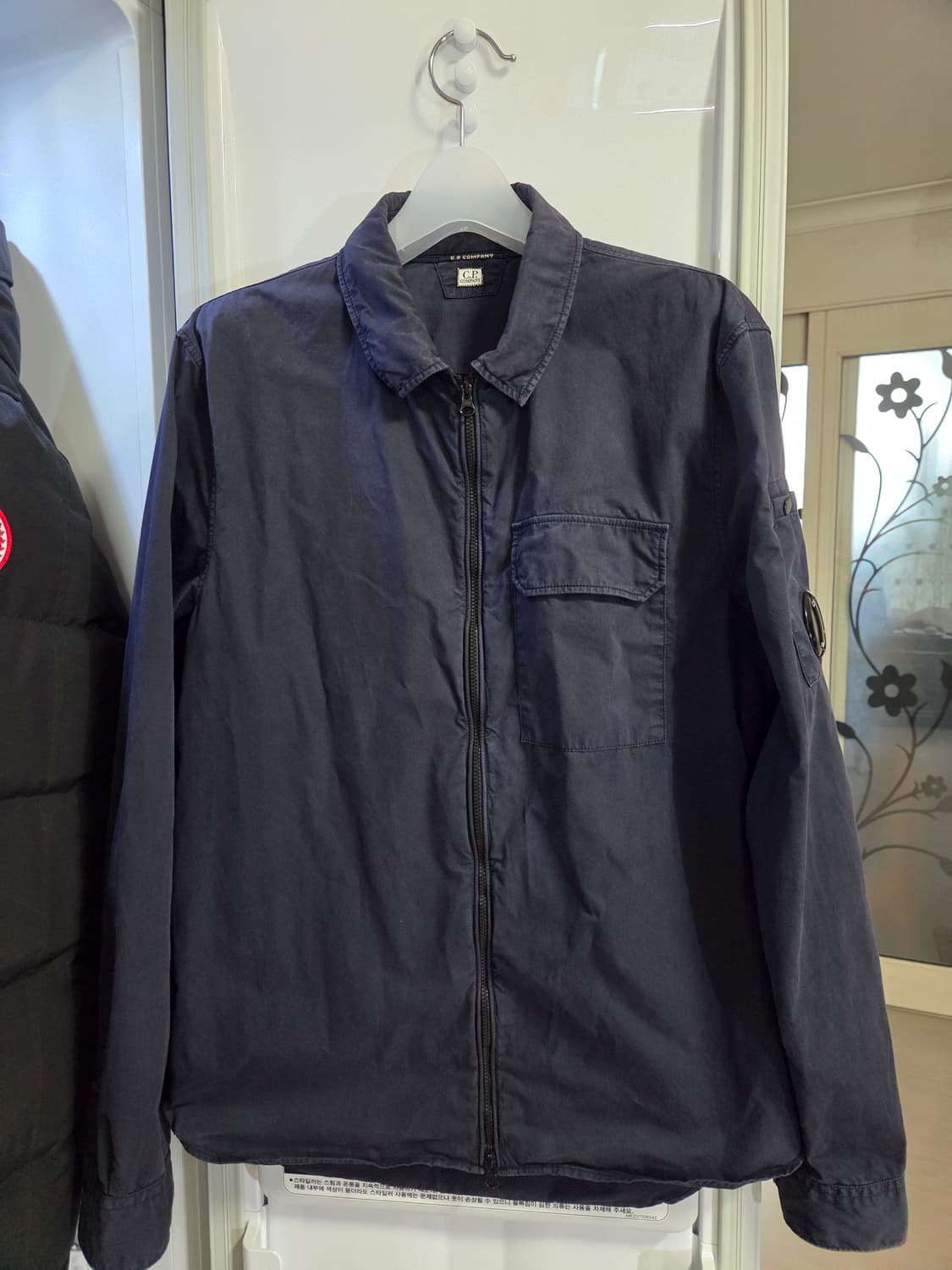 [정품] C.P. 컴퍼니가먼트다잉 오버셔츠 네이비 상품이미지2