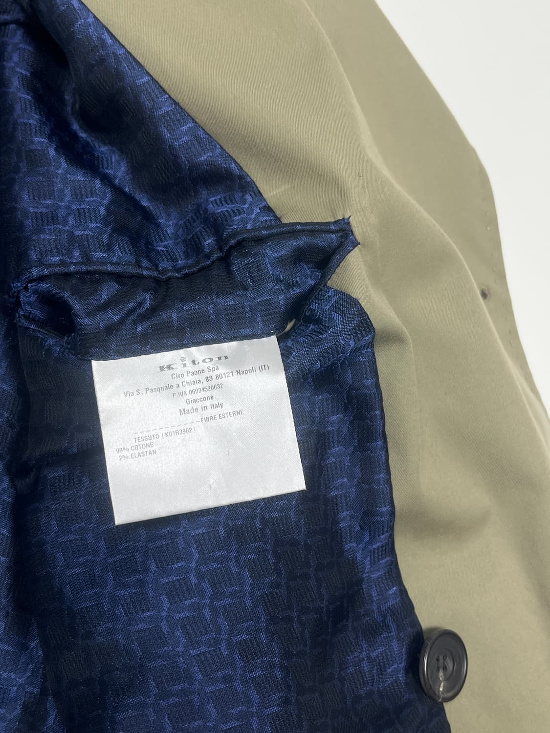 키톤 KITON 트렌치 코트 50 (국내105) 상품이미지8