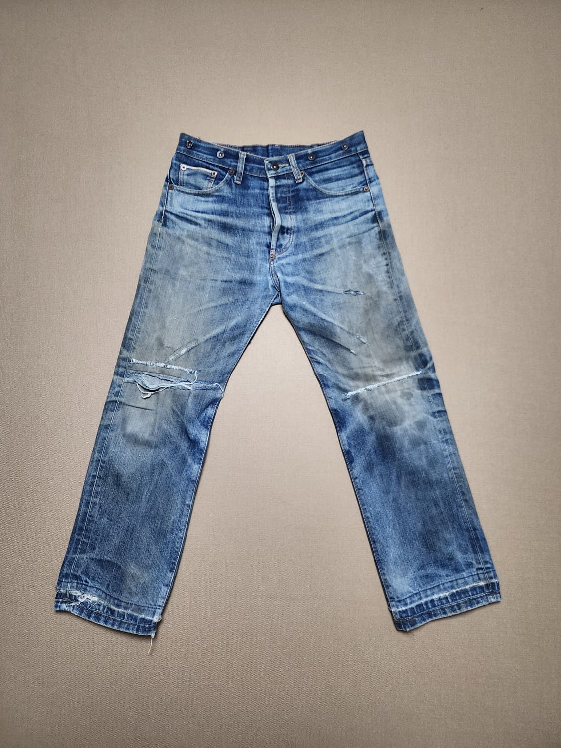 태국산 Levi's lot201 셀비지 데님 팬츠 상품이미지1