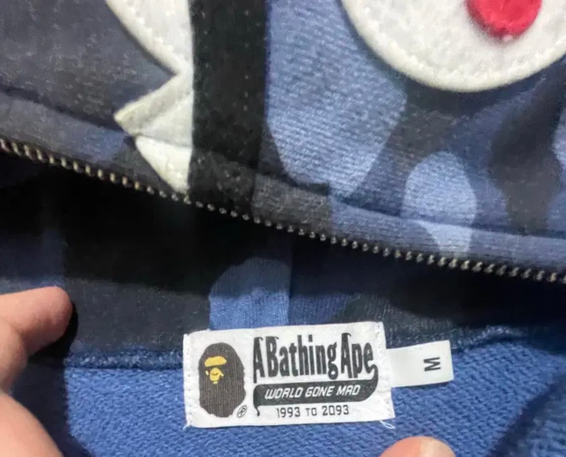 베이프 샤크 후드 청계 m 정품 상품이미지2