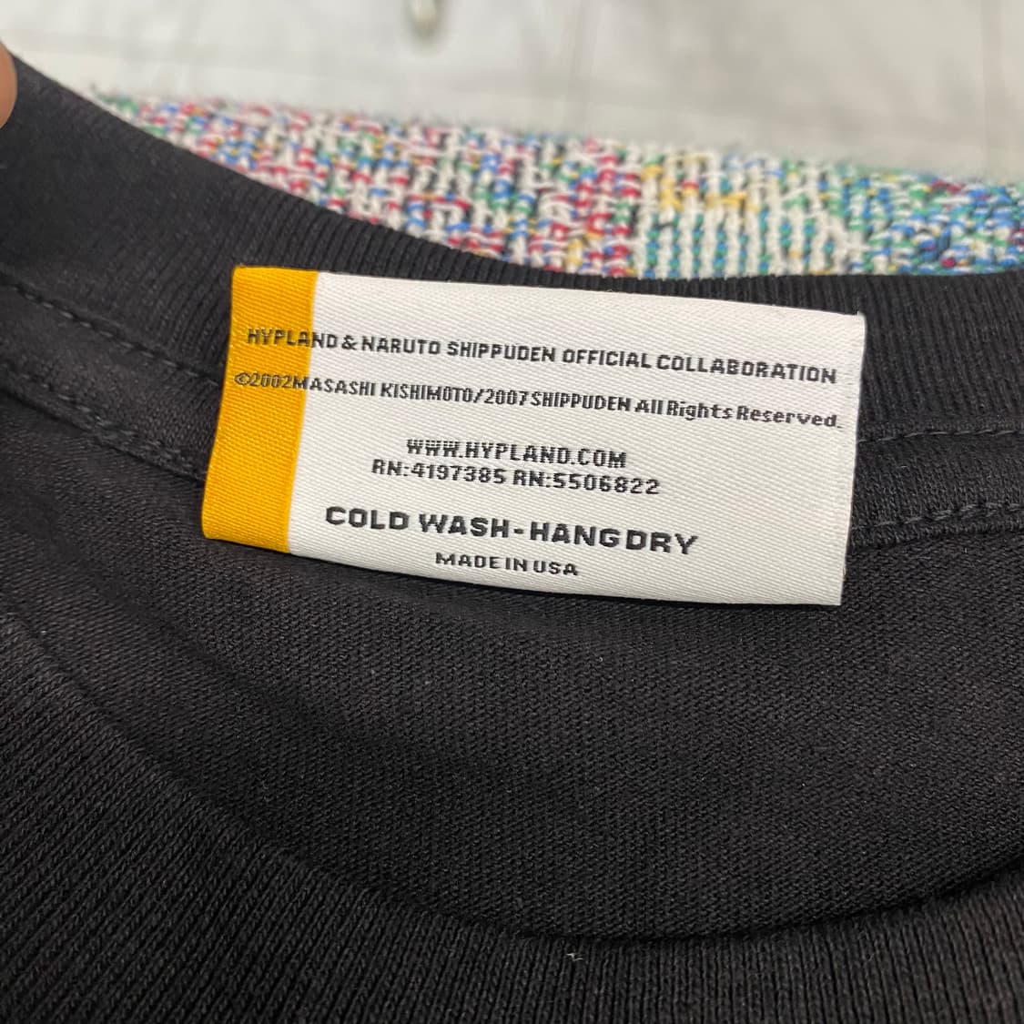 나루토 우치하 오피셜 애니메이션 티셔츠 상품이미지4