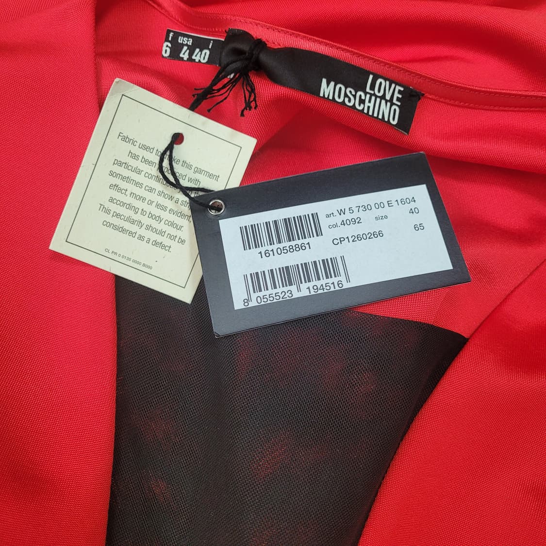 모스키노 드레스 원피스 (44-55) 택달린 새상품 상품이미지8