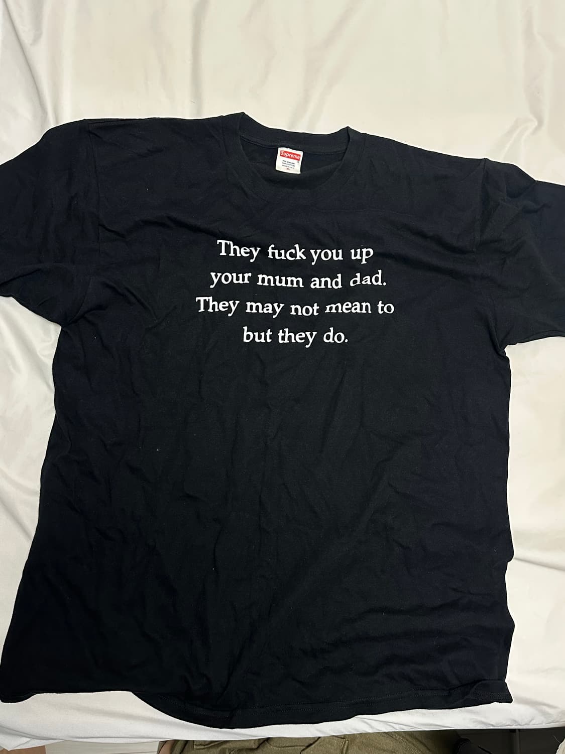 슈프림 퍽유업 티셔츠 상품이미지1