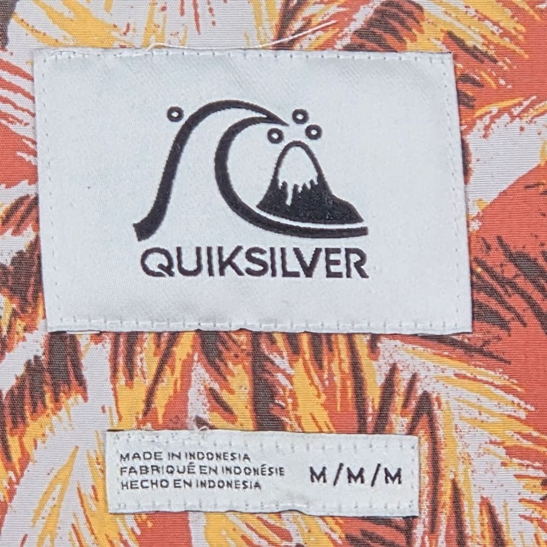 퀵실버 빈티지 아카이브 퀼팅 블루종 점퍼 M 상품이미지7