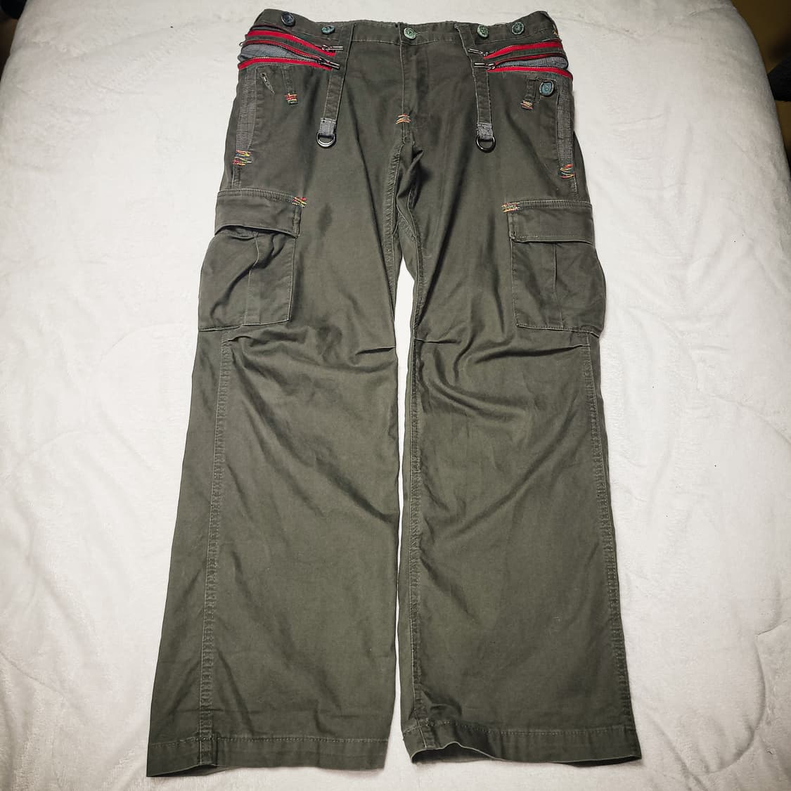 '00s BreathMINT Multi-Zip Cargo Pants 상품이미지2
