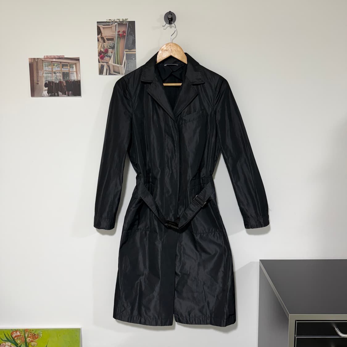 [90] 막스마라 나일론 트렌치코트 상품이미지1