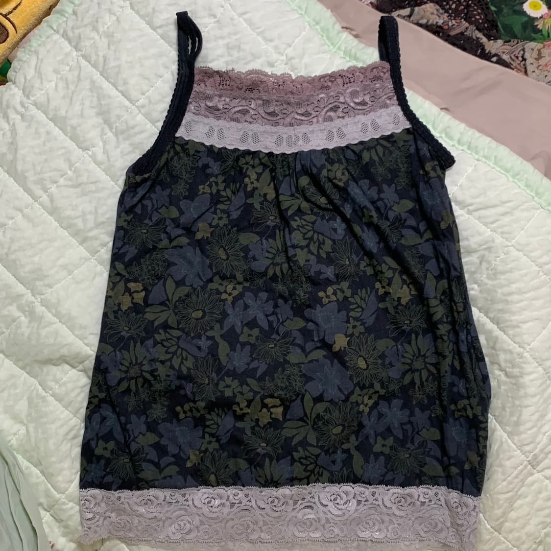 그런지 페어리 오리엔탈 히피 핀터깔 y2k 끈나시 슬리브리스 상품이미지1