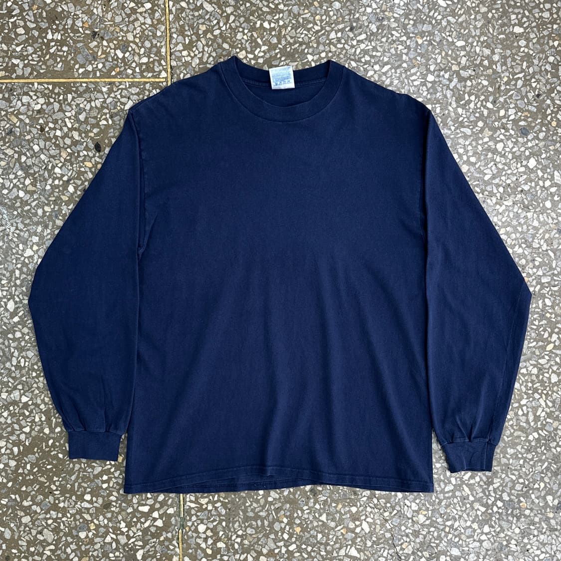 90s 헤인즈 블랭크 빈티지 롱슬리브 티셔츠 L 상품이미지1