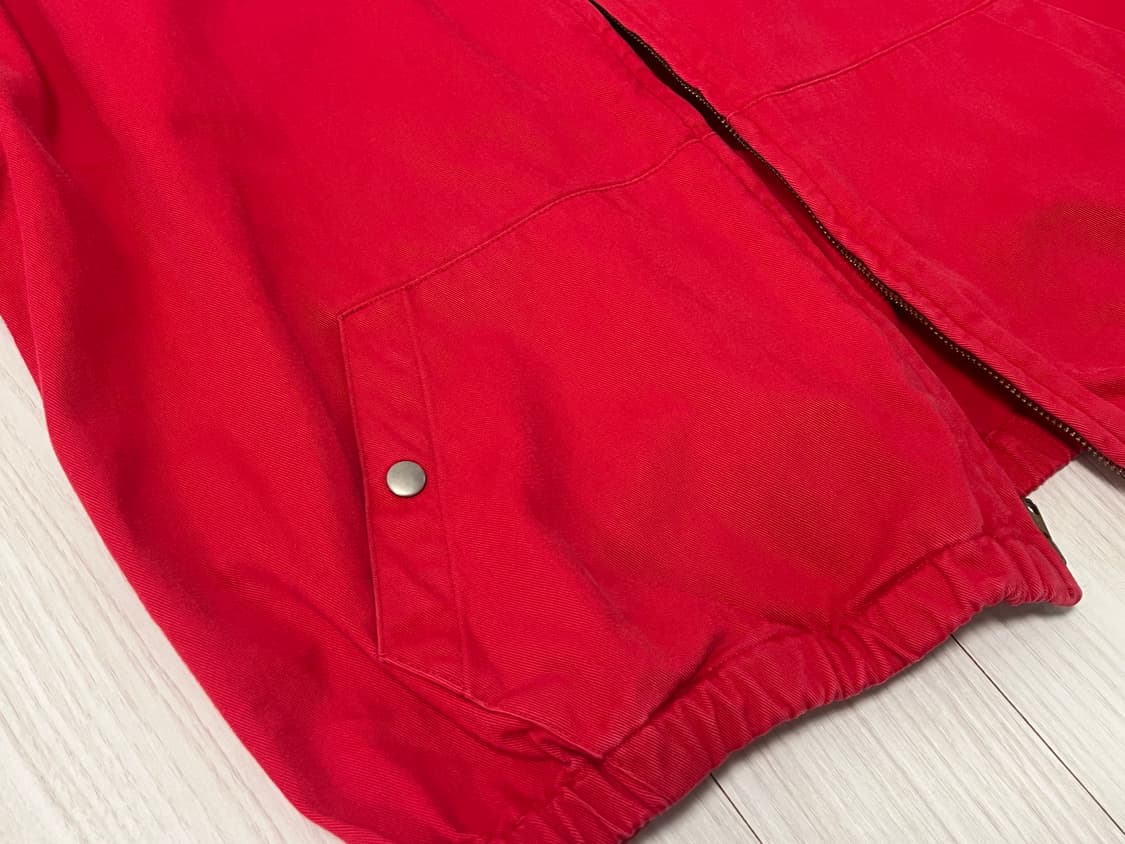 POLO 폴로 코튼 블루종 자켓 레드 M 사이즈 상품이미지6