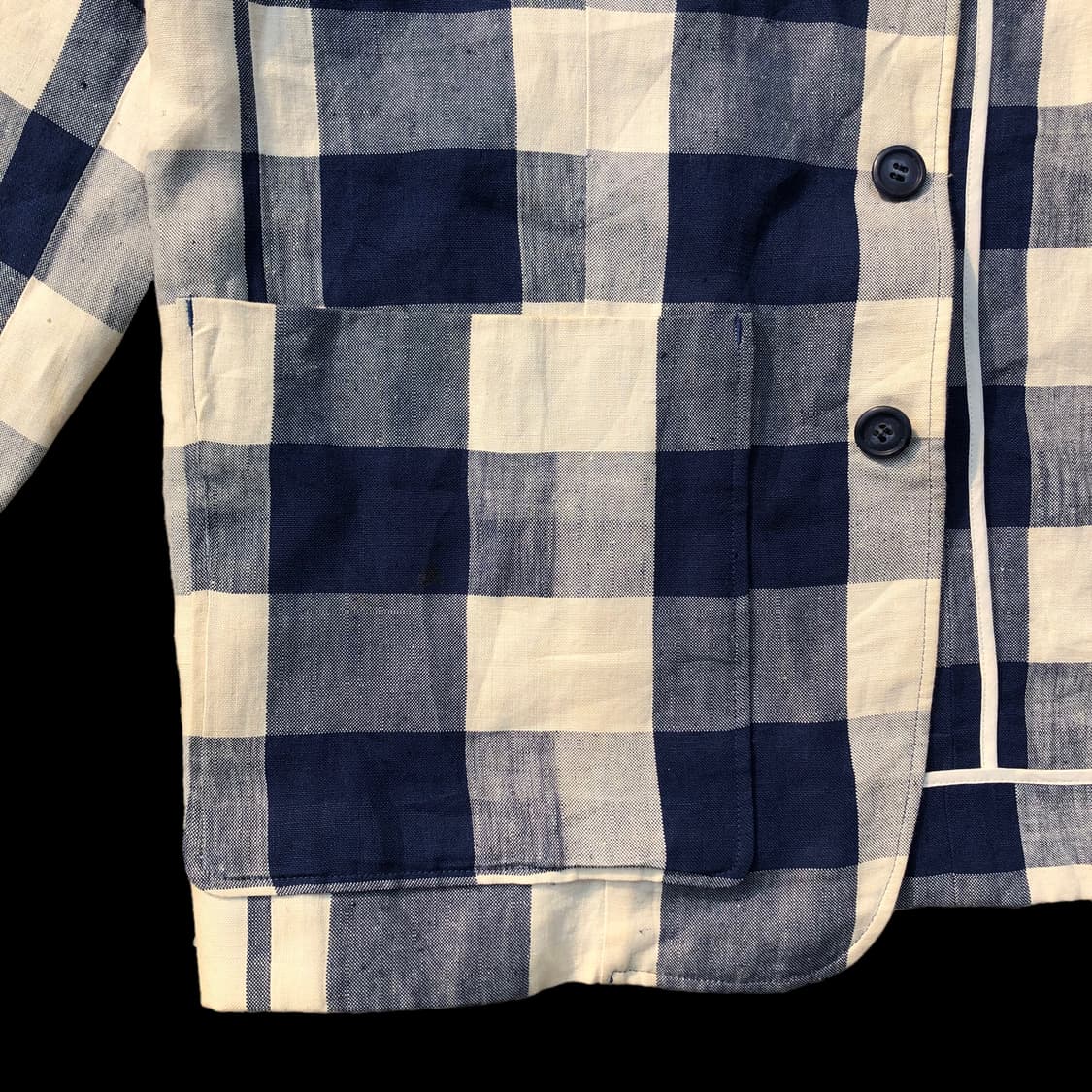 [M~L] HAI 이세이미야케 린넨 자켓 상품이미지4