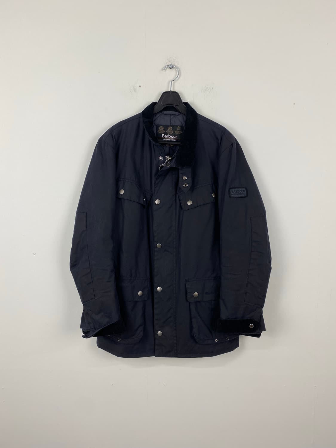 바버 Barbour 인터내셔널 듀크 왁스 자켓 (S) 상품이미지1
