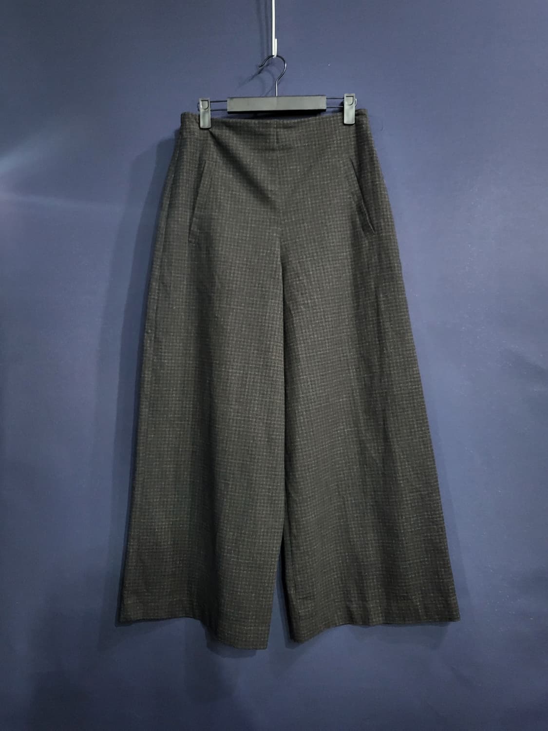 OSKA 와이드 체크팬츠 상품이미지1