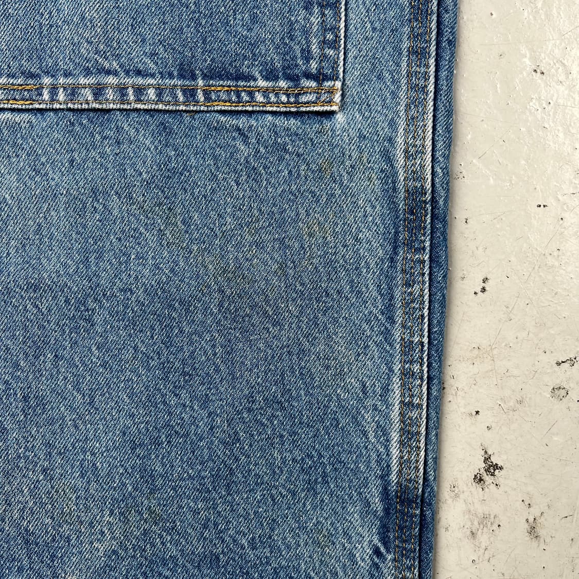 칼하트 더블니 데님 카펜터 팬츠 B73DST 상품이미지7