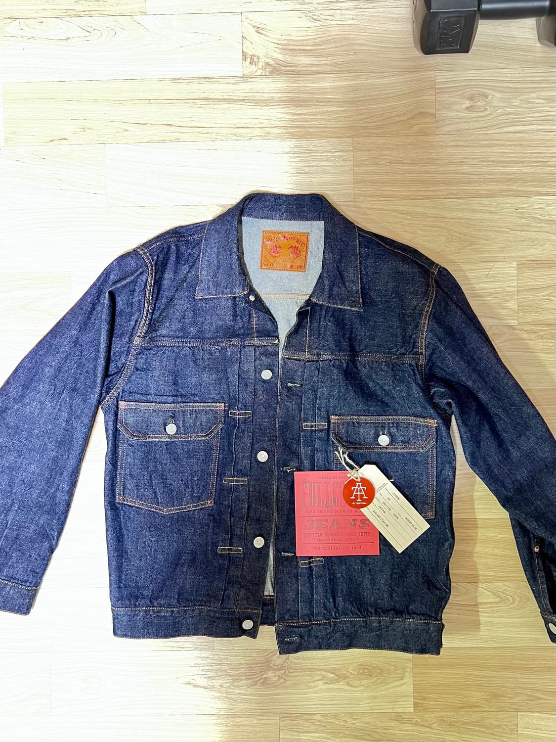 풀카운트 2102w 타입2 데님 자켓 상품이미지1