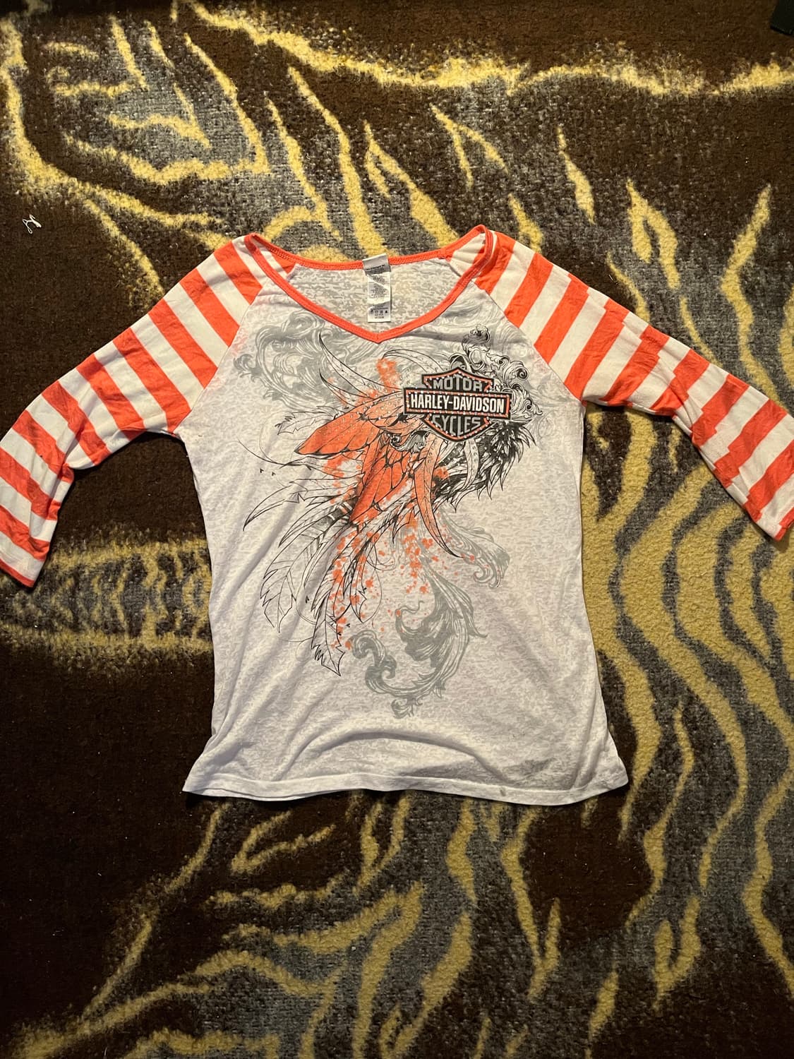 Harley davidson 그래픽 롱슬리브 상품이미지2