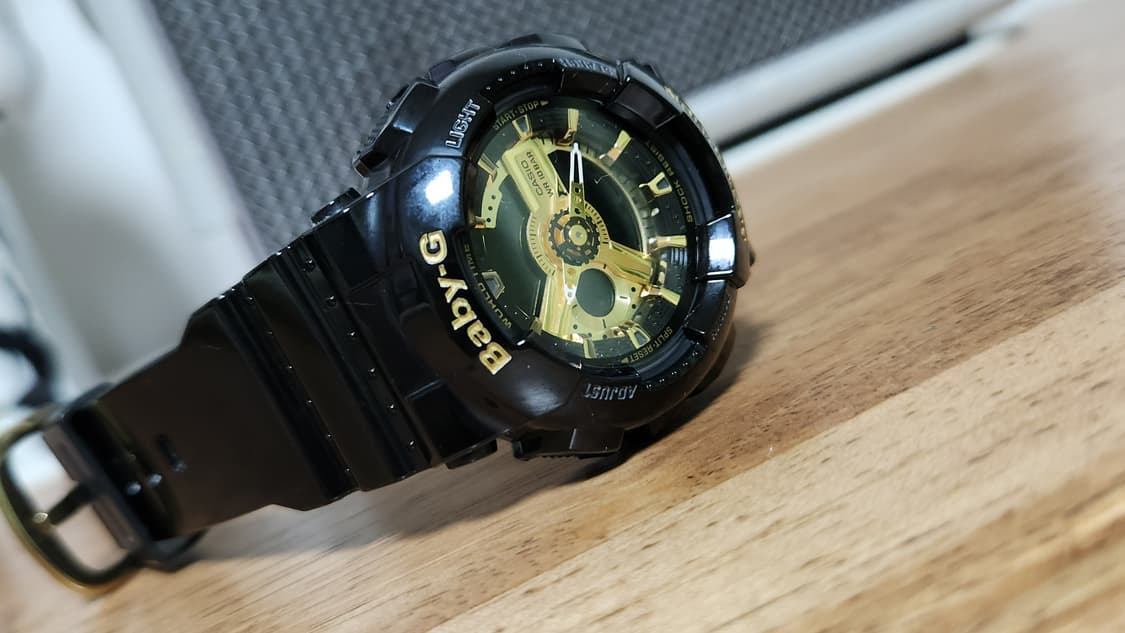 # 지샥 카시오 베이비지 아나디지 검금 시계 급처 / 여자지샥 상품이미지8