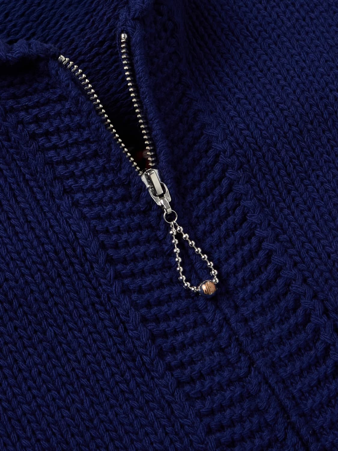 [M]보디 BODE 다이아몬드 카라 울 집업 가디건 상품이미지7