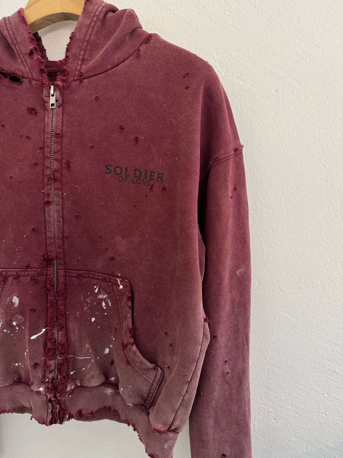 빈티지 커스텀 후드집업 상품이미지3