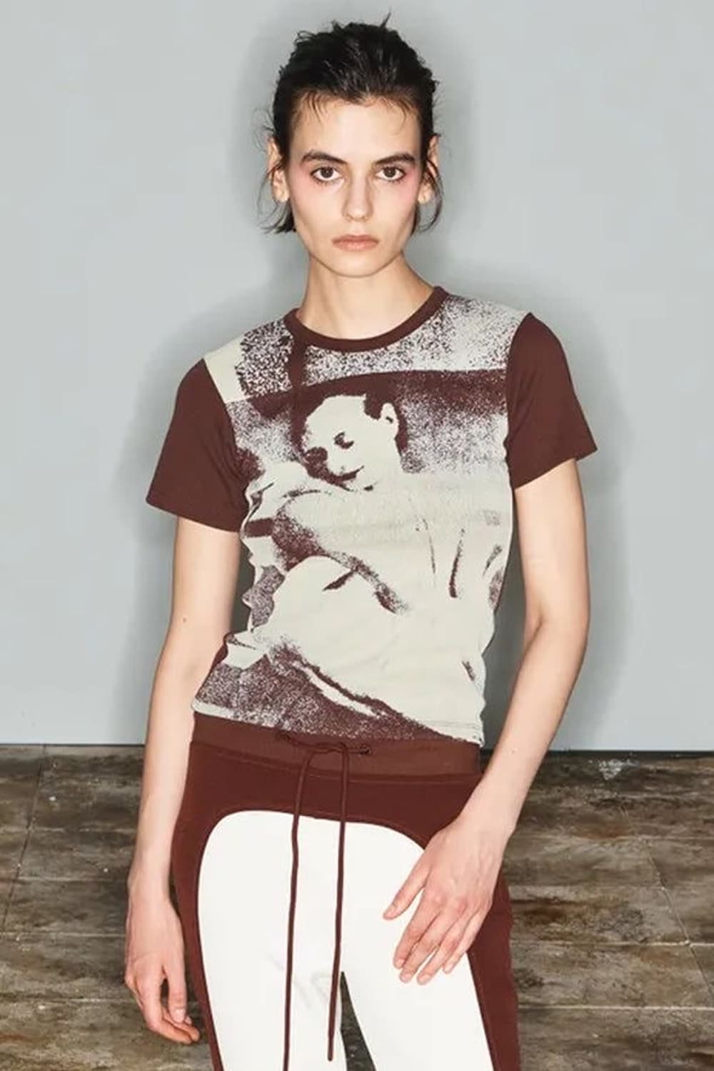 오픈와이와이 openyy 더오픈프로덕트 발레리나 반팔 티셔츠 상품이미지1