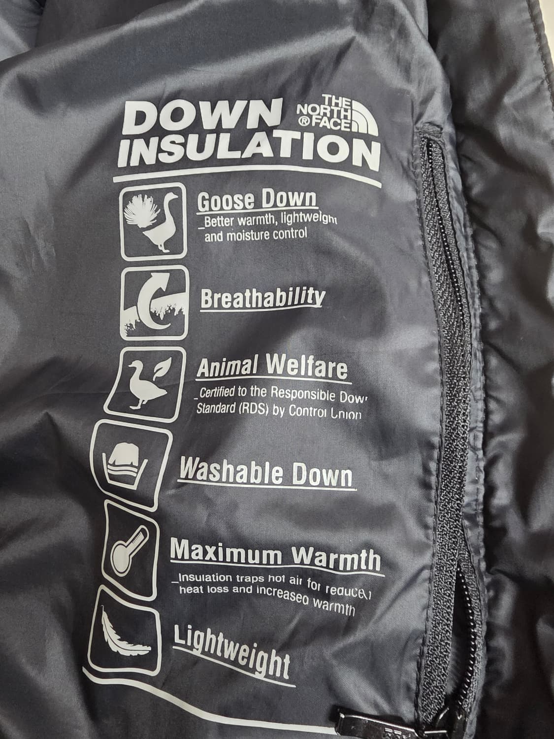 노스페이스 X 케이스스터디  치토스 레오파드 패딩 s(90) 사이즈 판매 상품이미지8