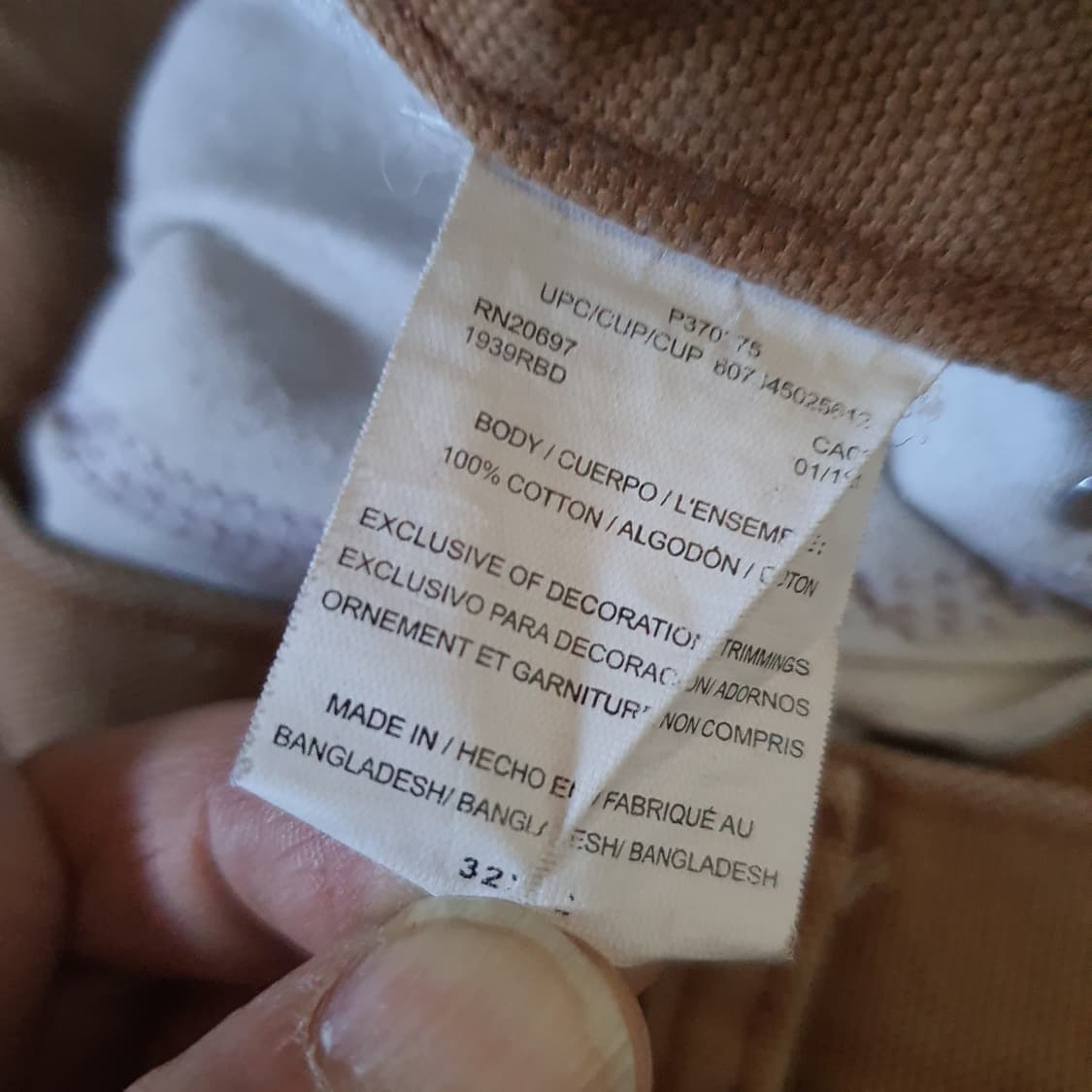 디키즈 카펜터 헤비 캔버스 팬츠 No.76 상품이미지5