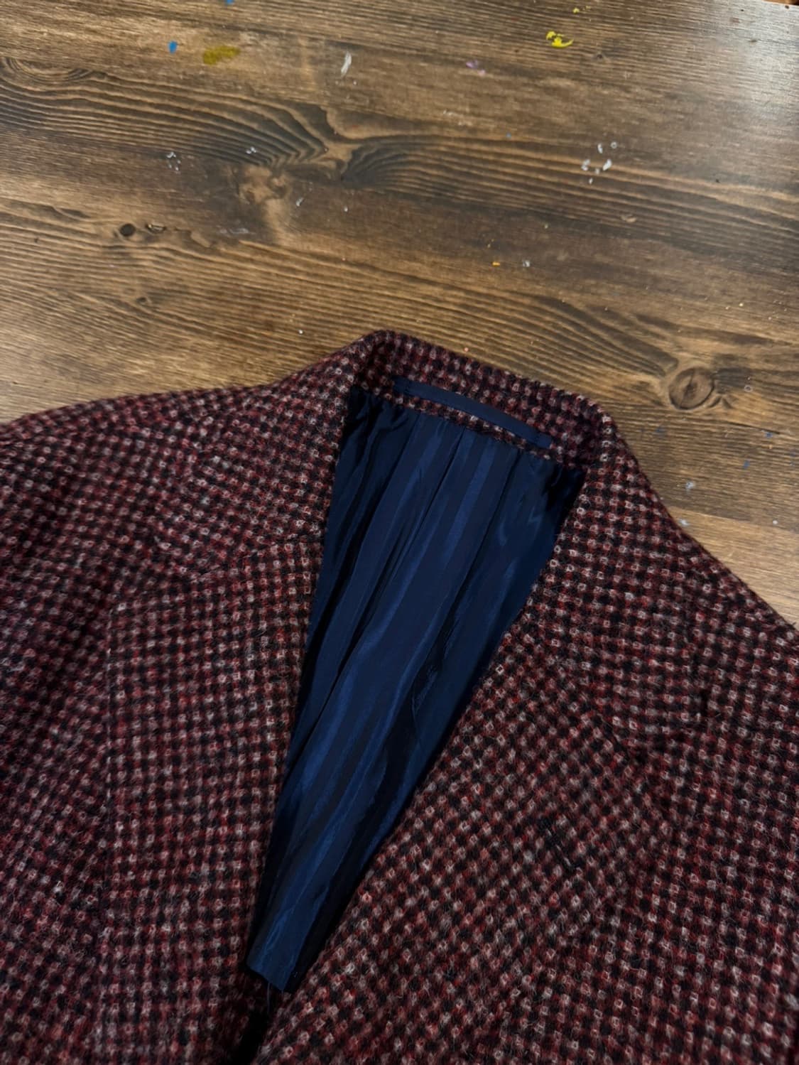 마시모 피옴보 플란넬 자켓 슬림100 상품이미지7