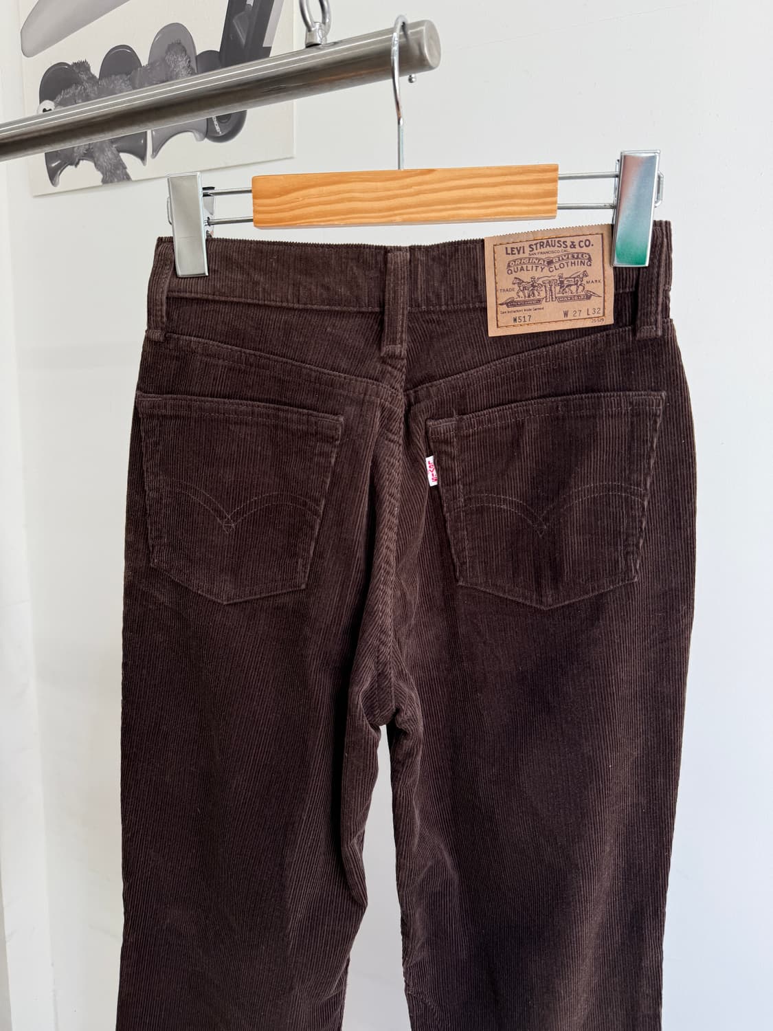 LEVIS 517 (Made in Japan) 브라운 코듀로이 상품이미지6