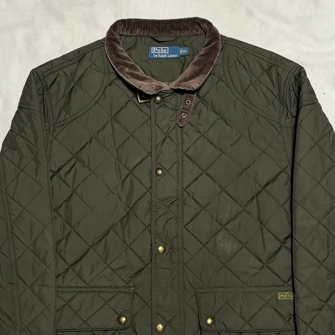 XL 폴로랄프로렌 코듀로이 카라 퀼팅자켓 상품이미지1