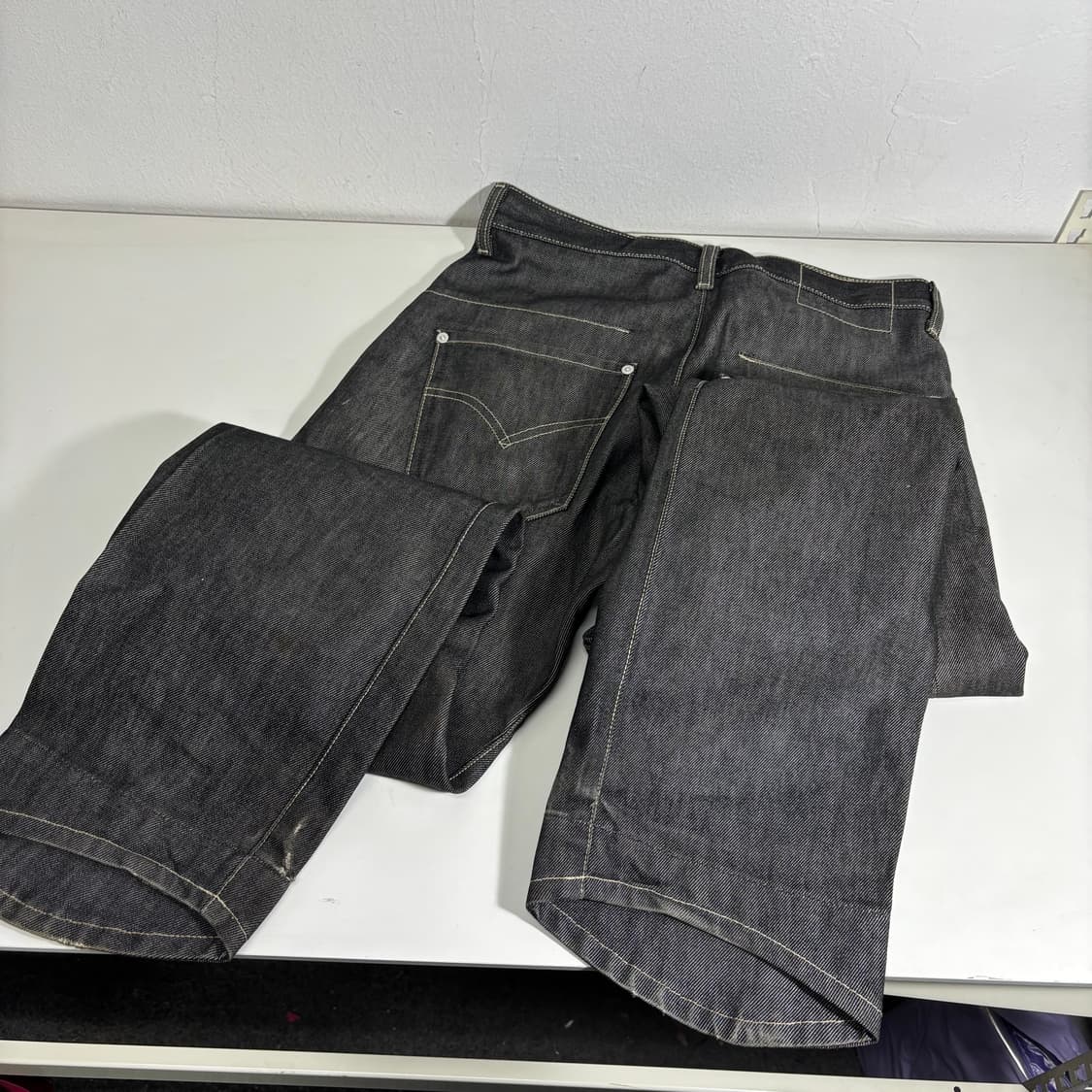 28 S 리바이스엔진 생지 트위스트 데님팬츠 청바지 상품이미지1