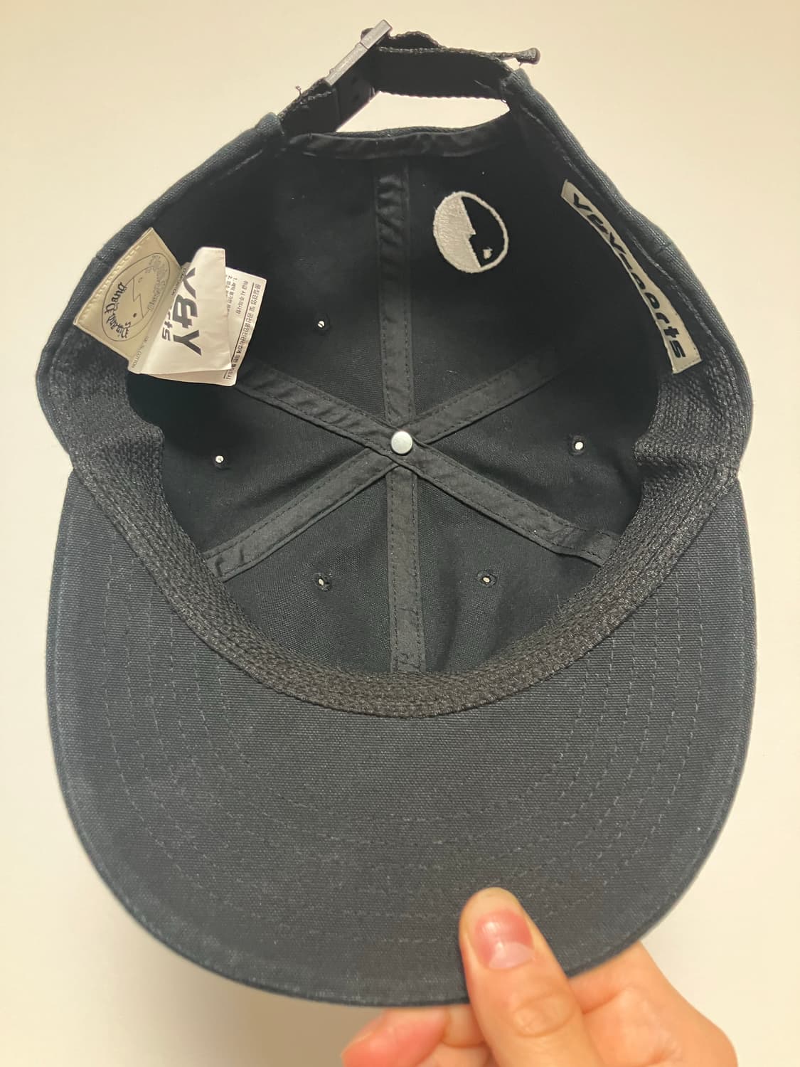 헤리티지플로스 인앤양 스포츠 볼캡 6패널캡 모자 블랙 상품이미지4