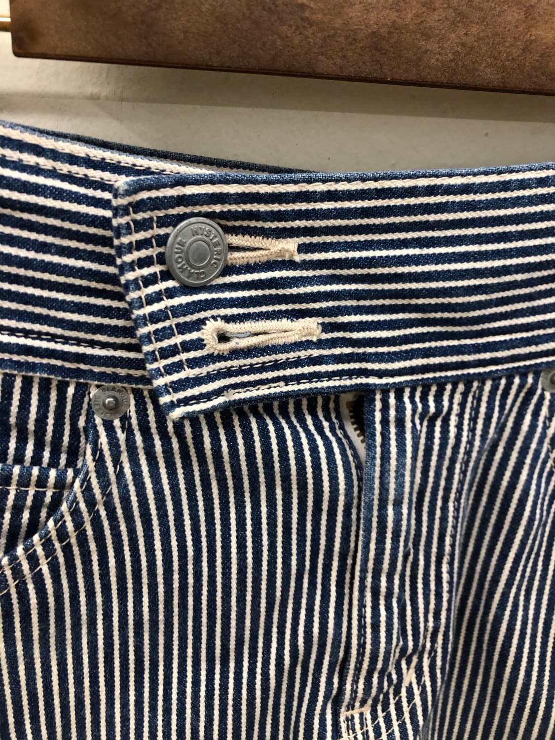 히스테릭 글래머 스트라이프 스커트 상품이미지3