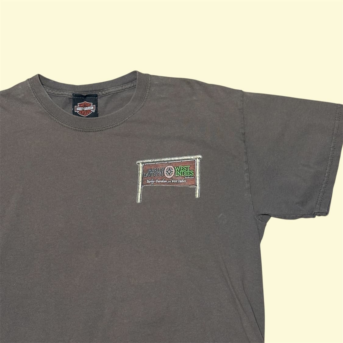할리 데이비슨 그래픽 반팔 튜블라 티셔츠 M 상품이미지3
