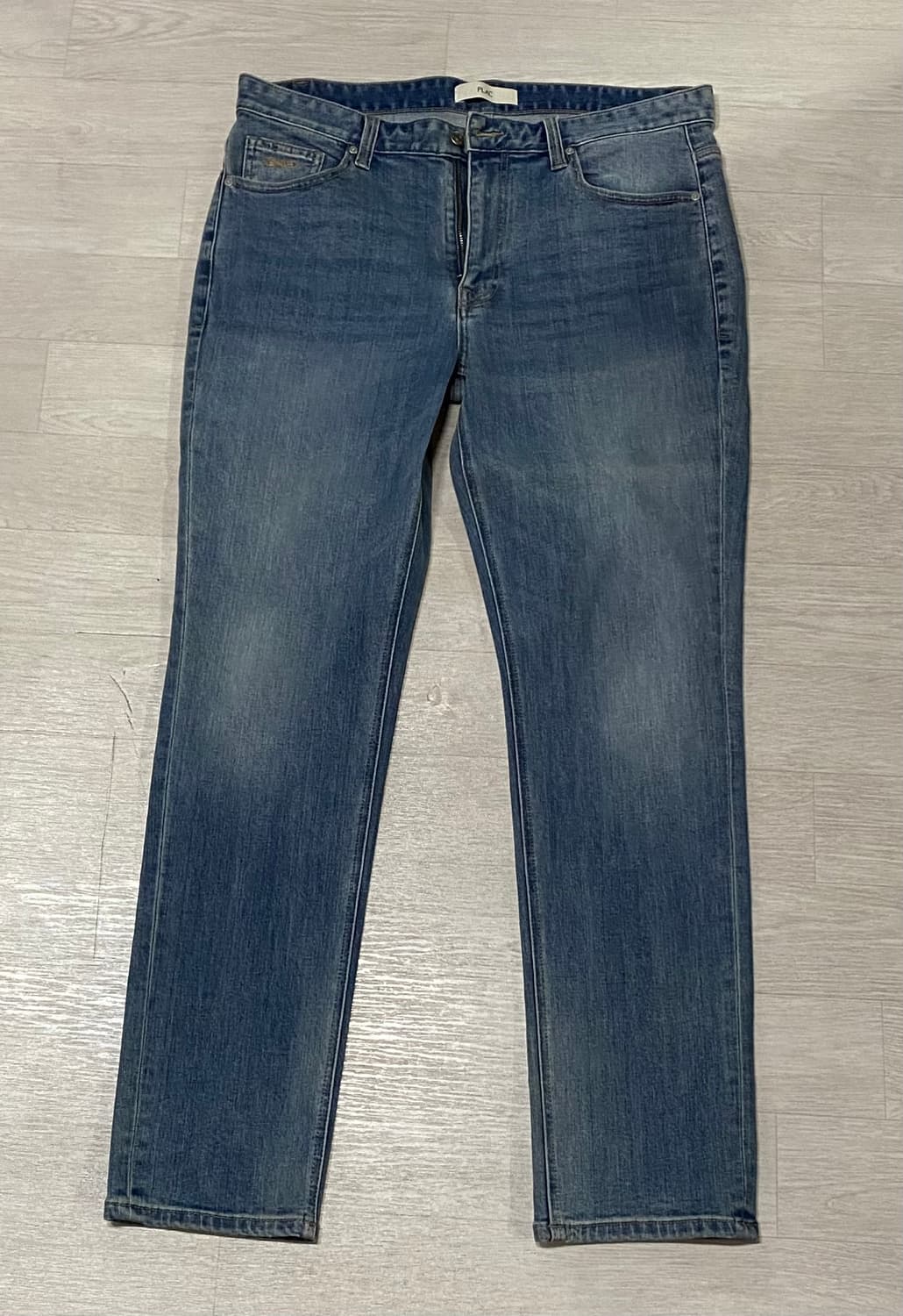 [36] 플랙진 베를린 슬림 스트레이트 청바지 상품이미지1