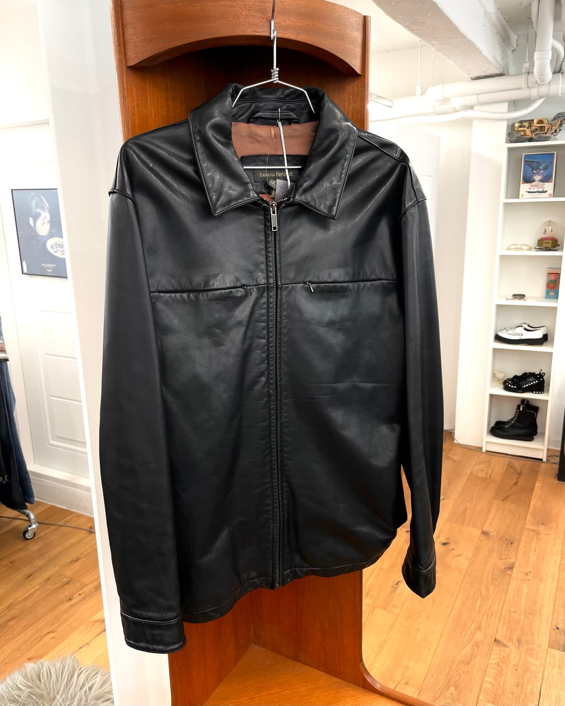 [L] 바나나리퍼블릭 레더 자켓 상품이미지2
