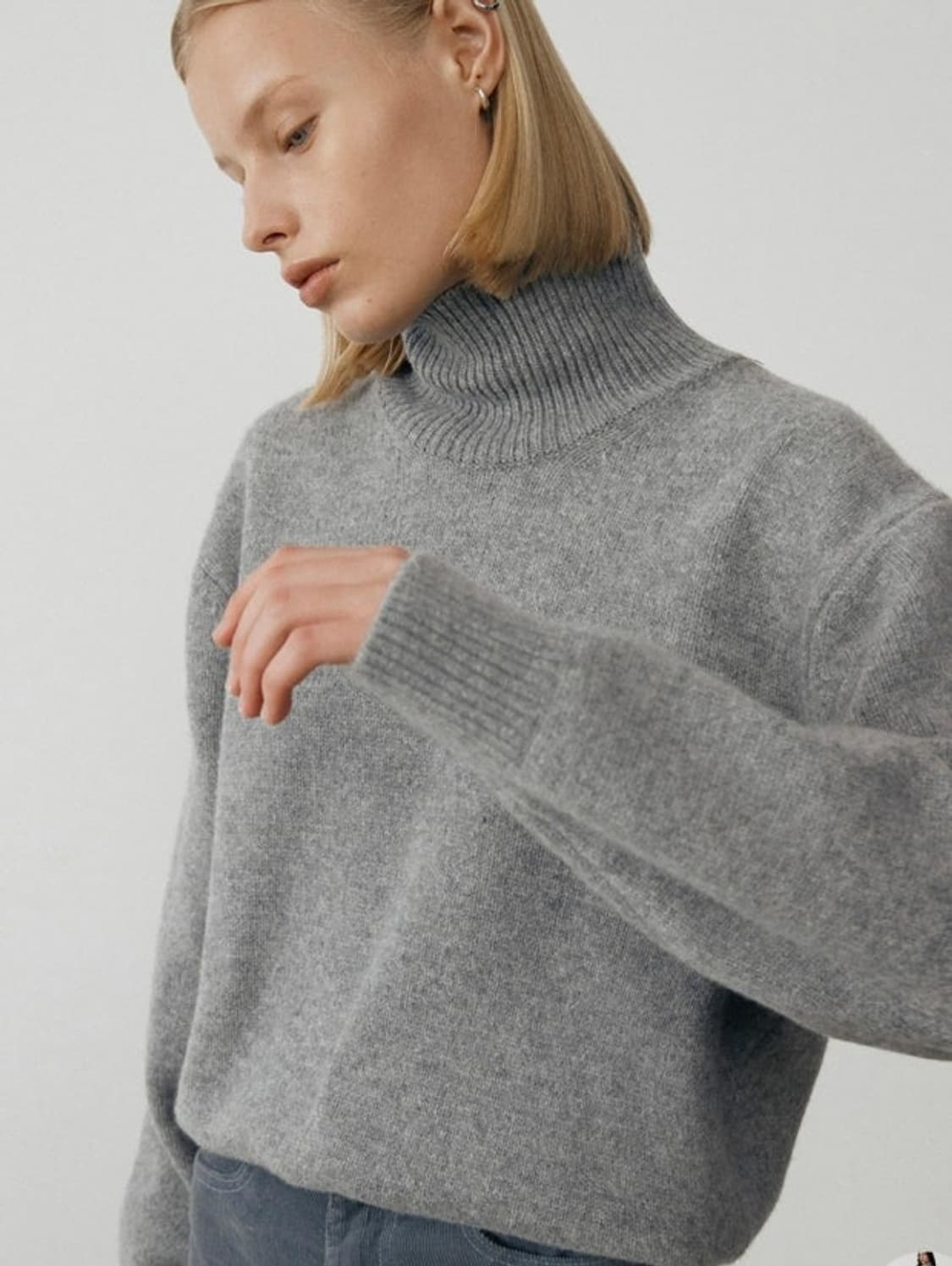 던스트 dunst 울 목폴라 니트 상품이미지3