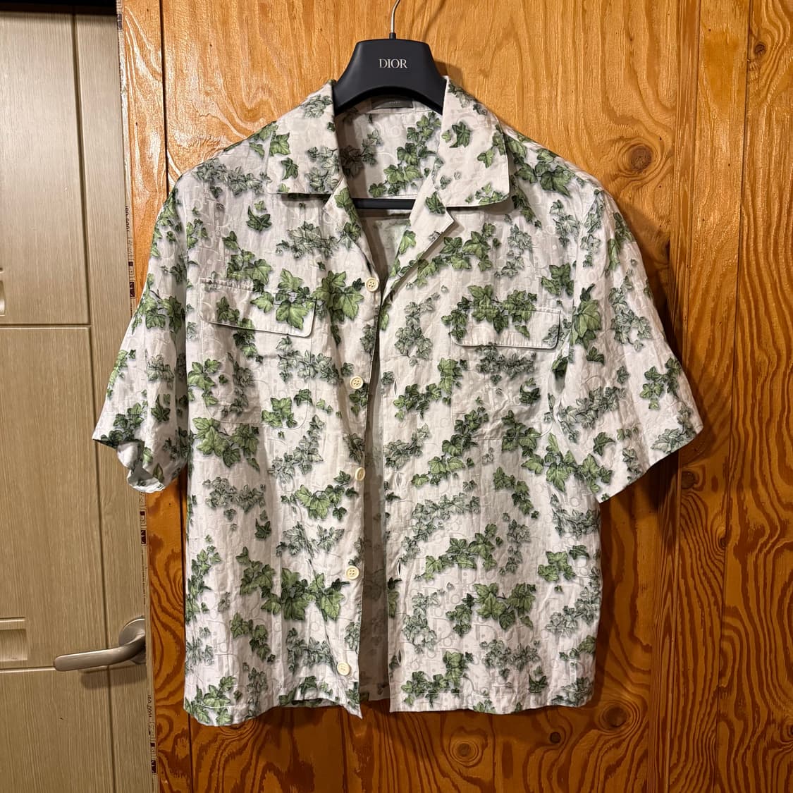 디올 x 데님 티어스 오블리크 하와이안 셔츠  상품이미지2