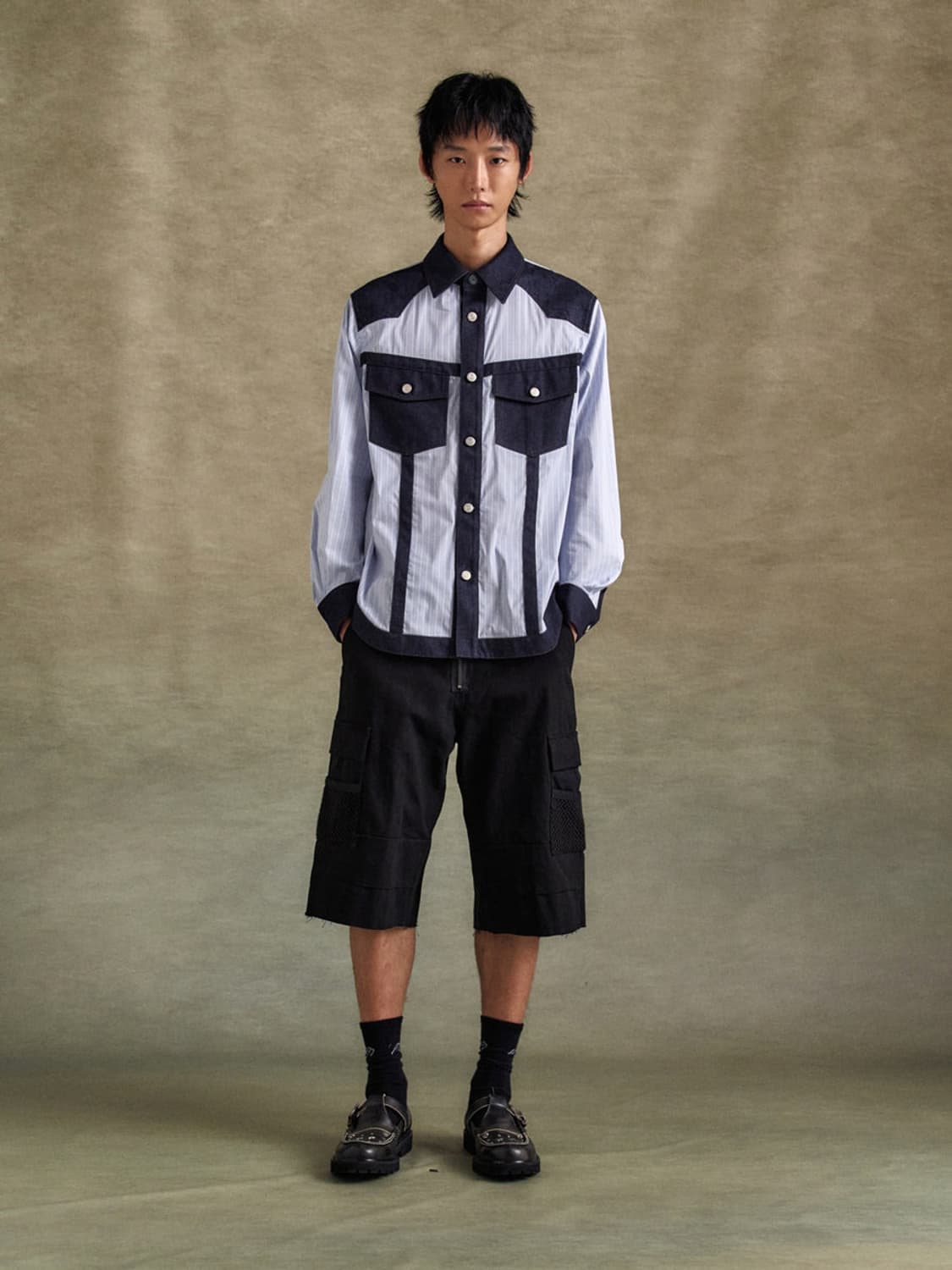 앤더슨벨 초회판 디포트 코튼 카고 쇼츠 48 상품이미지4