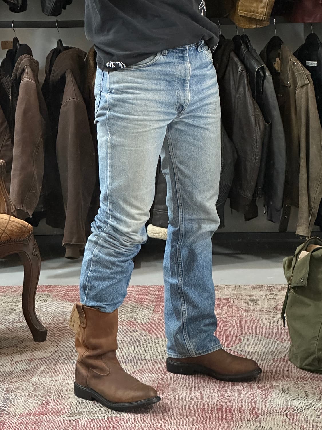 00's OG USA Made 레드윙 1105 페코스 웨스턴 부츠 상품이미지2