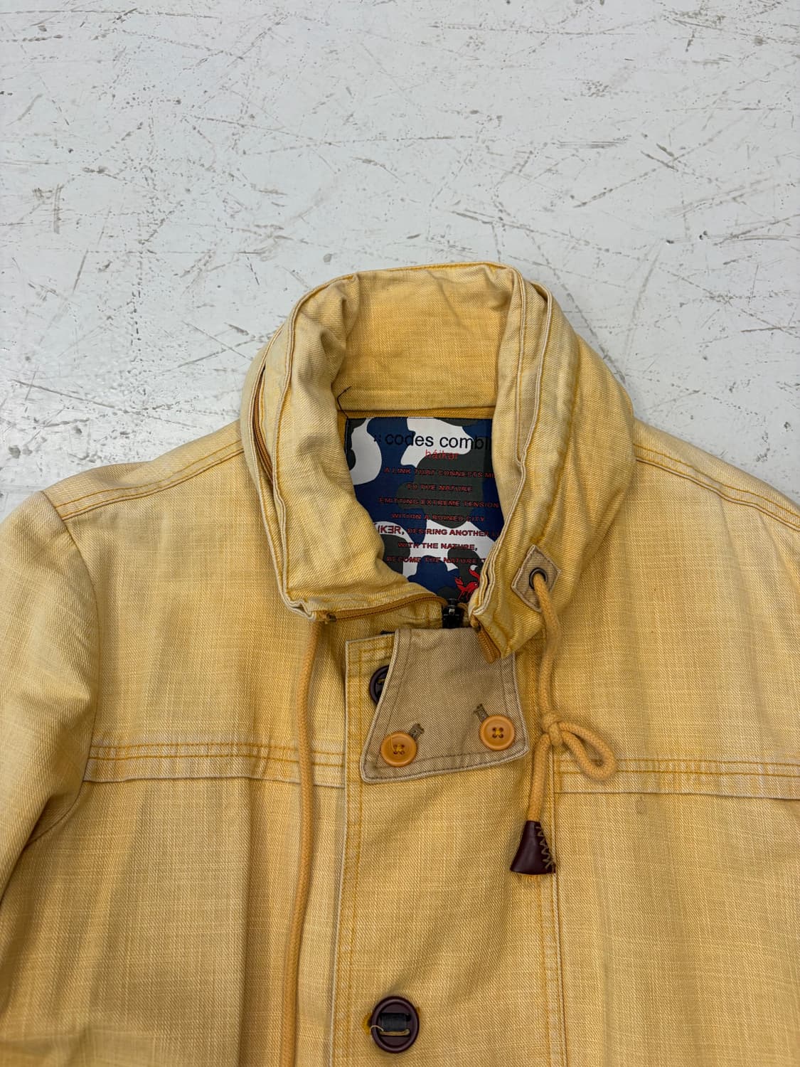 codes combine haiker 옐로우 필드 자켓 상품이미지6