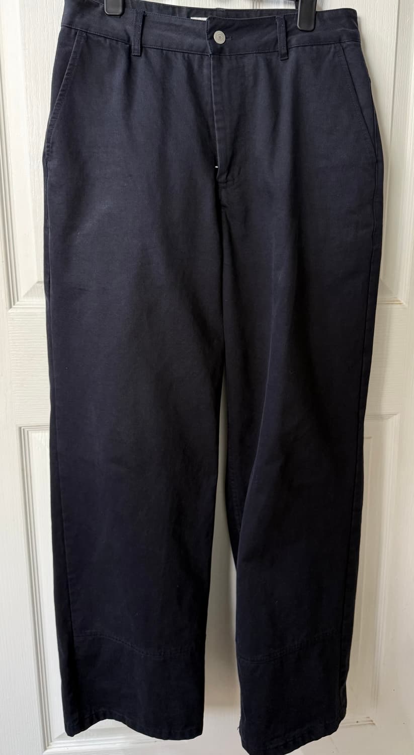 다이브인 [무민서 콜라보] 워시드 루즈드 와이드 코튼 팬츠 상품이미지2