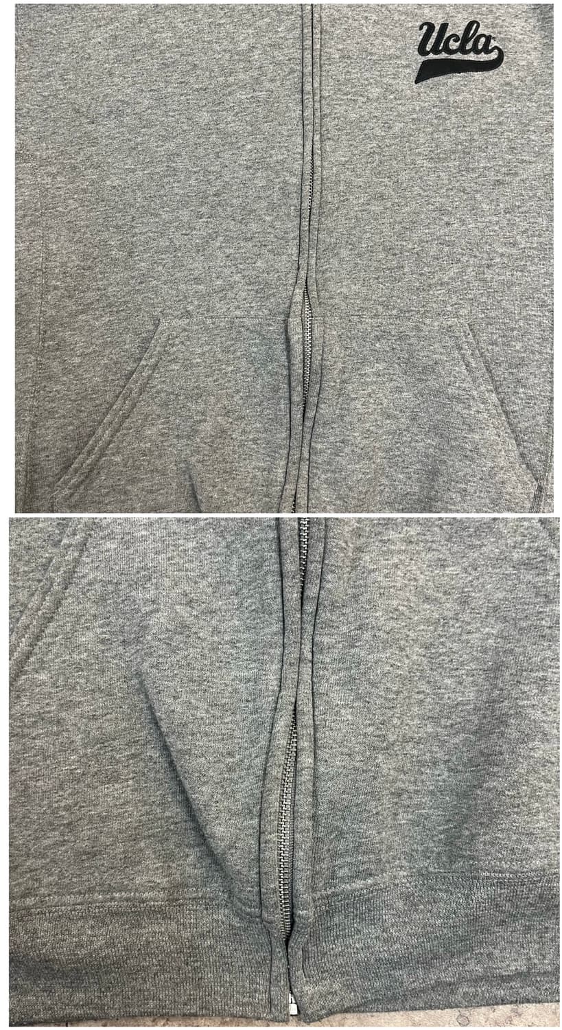 러셀 기모 후드집업 그레이 M #csz4032 상품이미지6