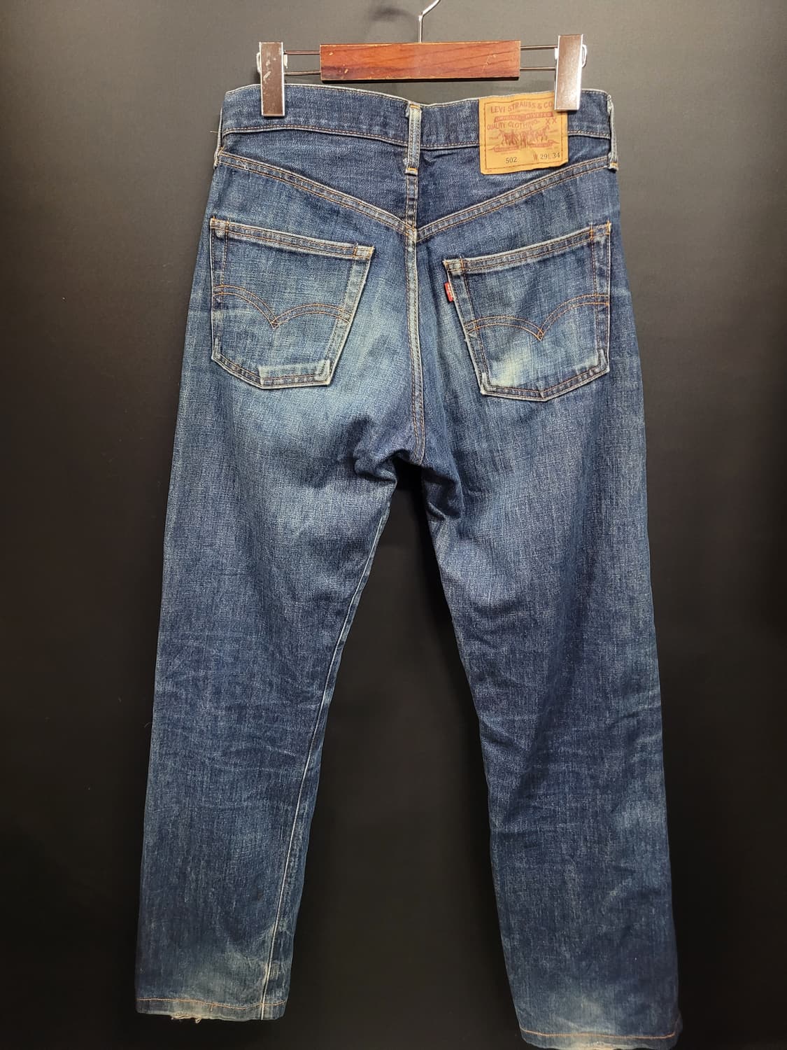 리바이스 502-XX 빅E 빈티지 셀비지 데님팬츠 사이즈 29 상품이미지3