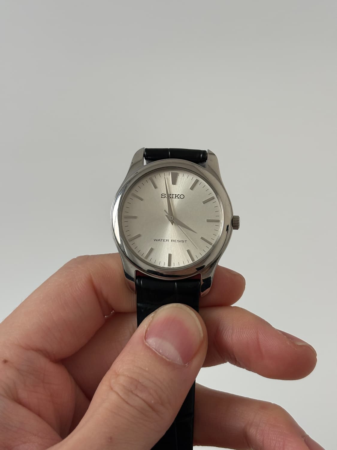 2000s Sunburst Dial Silver Quartz 상품이미지1