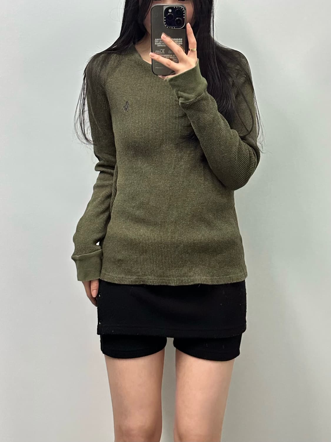 폴로 랄프로렌 신형 카키 와플 니트 상품이미지1