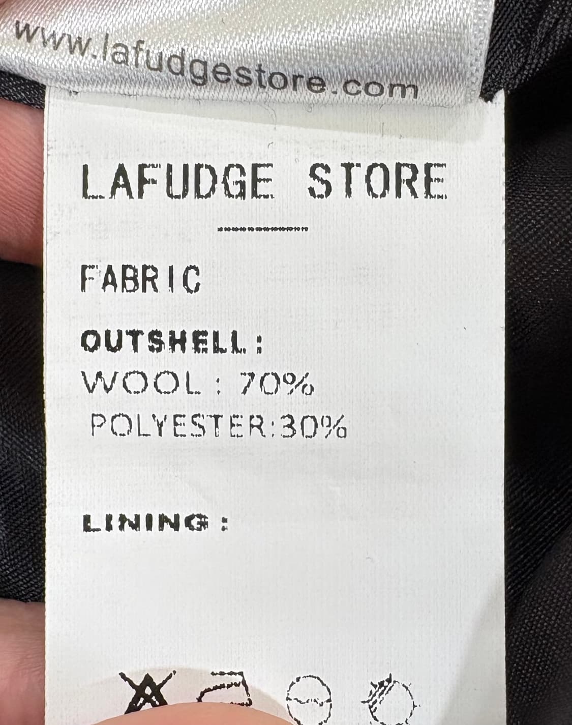 라퍼지스토어 울 블루종 상품이미지3