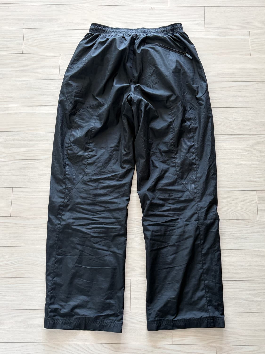 90-00s 올드 나이키 미니 스우시 블랙 팬츠 L (32) 상품이미지2