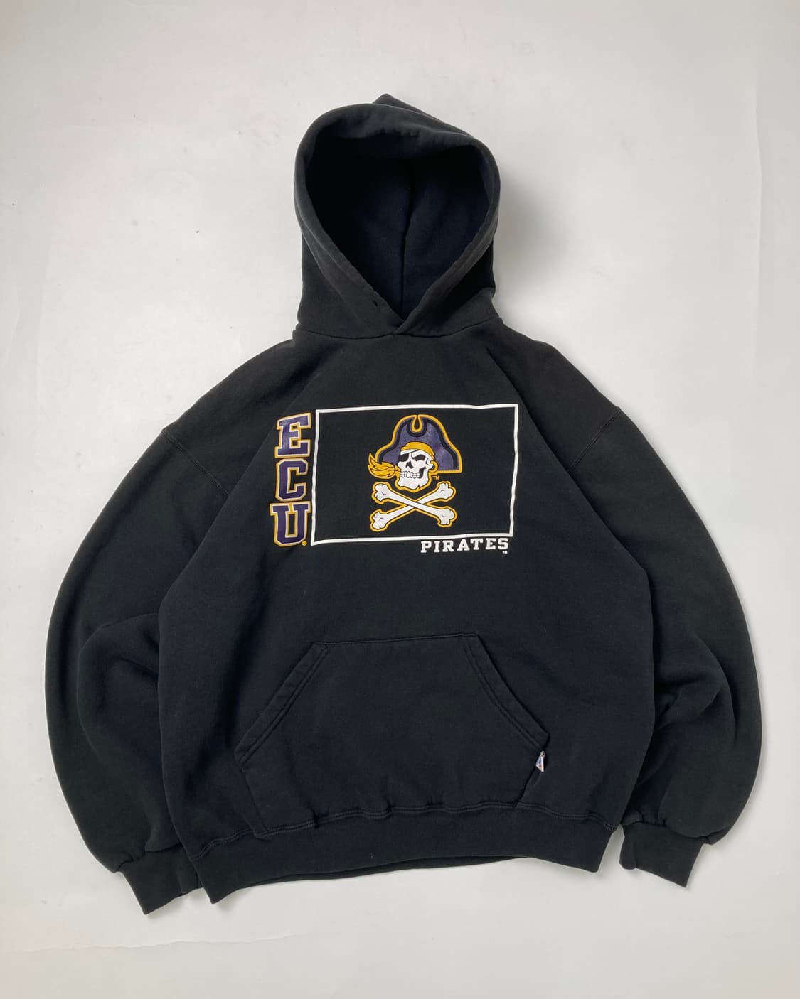 90s Russell Hoodie (black) 상품이미지1