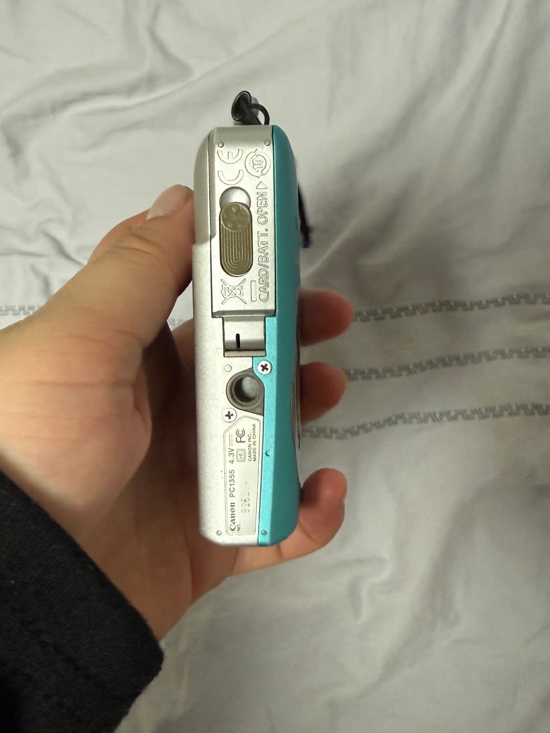 캐논 익서스 95 하늘색 빈티지 디카 디지털 카메라 상품이미지2